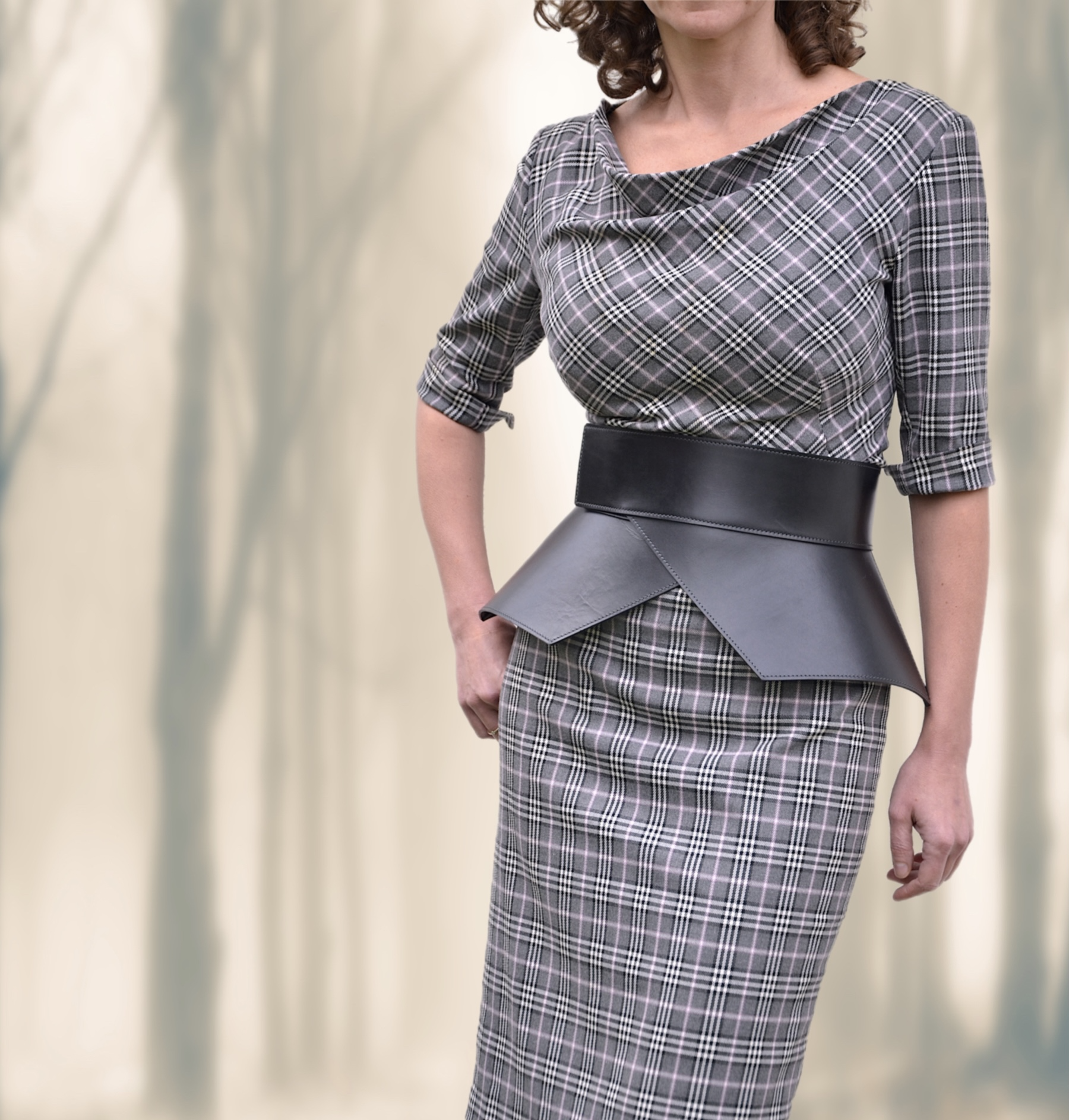 ISO RHINESTONED TO FILTH PEPLUM BELT Cathedralis Peplum Belt - Restyle main image 3