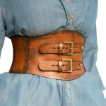 perfect fit leather corset belt