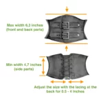 leather corset belt