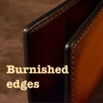 Burnished edges