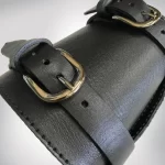 Leather wrist wallet