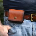 Leather Belt Bag EDC Belt Pouch