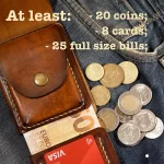 wallet mens with coin pocket