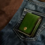 green wallet mens