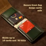 Green cash wallet