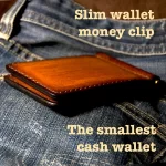 slim front pocket wallet with money clip