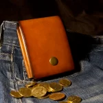 Handcrafted Leather Wallet with Coin Pocket