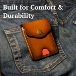 comfort & durability leather wallet