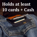 Slim yet spacious wallet