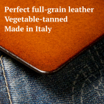 Premium italian leather wallet