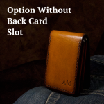 Custom leather wallet