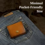 Small, convenient, and reliable leather wallet