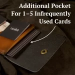 Best cards and cash leather wallet