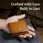Built to last leather wallet