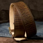 No mass custom leather belt