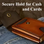 rugged leather wallet