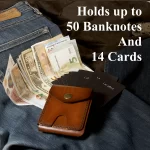 Universal compact leather wallet