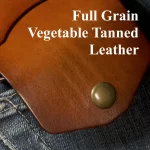 Full grain leather wallet